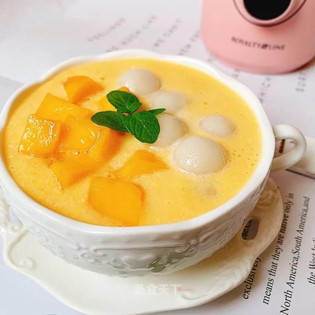 只有面粉白糖和番茄牛奶芒果可以做什么，芒果做的甜品